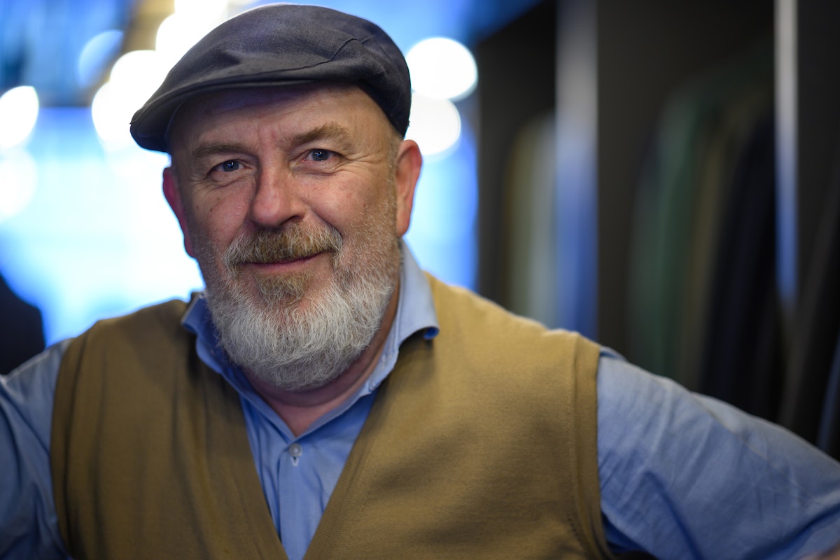 Man posing for photo